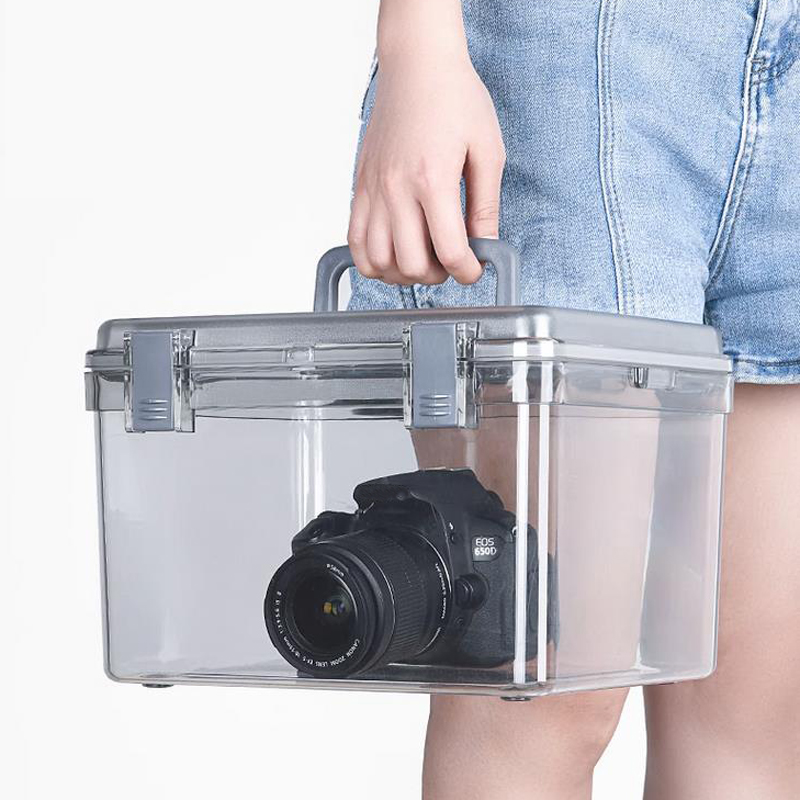 Fish Finder Case - Kotak Penyimpanan Anti-guncangan Tahan Air Kedap
