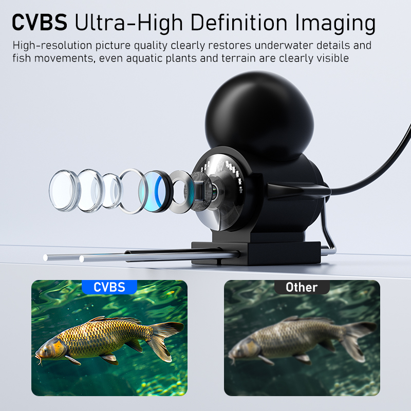 4,3'' Alat Pencari Ikan Portab - Fishing Depth Finder ulasan dan harga