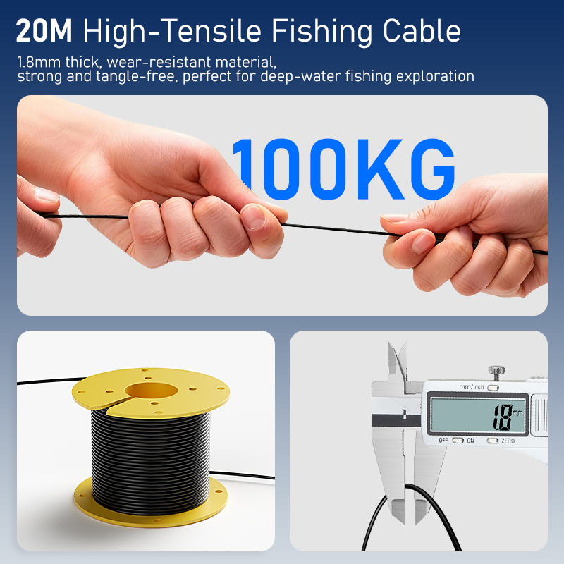 4,3'' Alat Pencari Ikan Portab - Fishing Depth Finder ulasan dan harga
