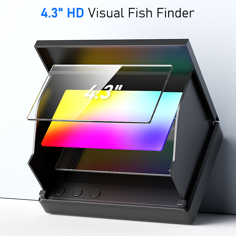 4,3'' Alat Pencari Ikan Portab - Fishing Depth Finder ulasan dan harga