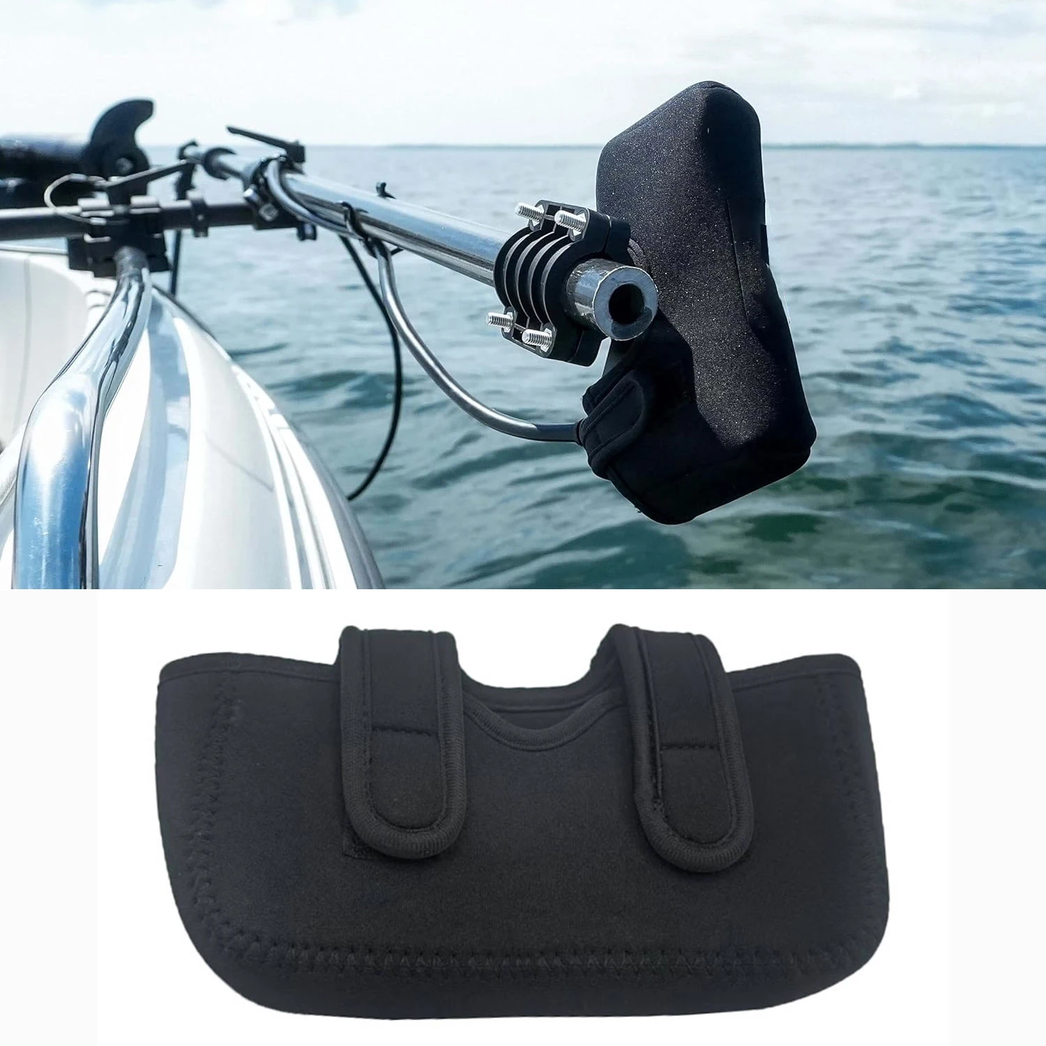 Penutup Transduser Perjalanan  - Fish Finder Case ulasan dan harga