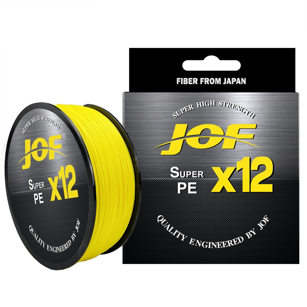 JOF X12 senar pancing kepang 5 - Fish Finder Cable ulasan dan harga