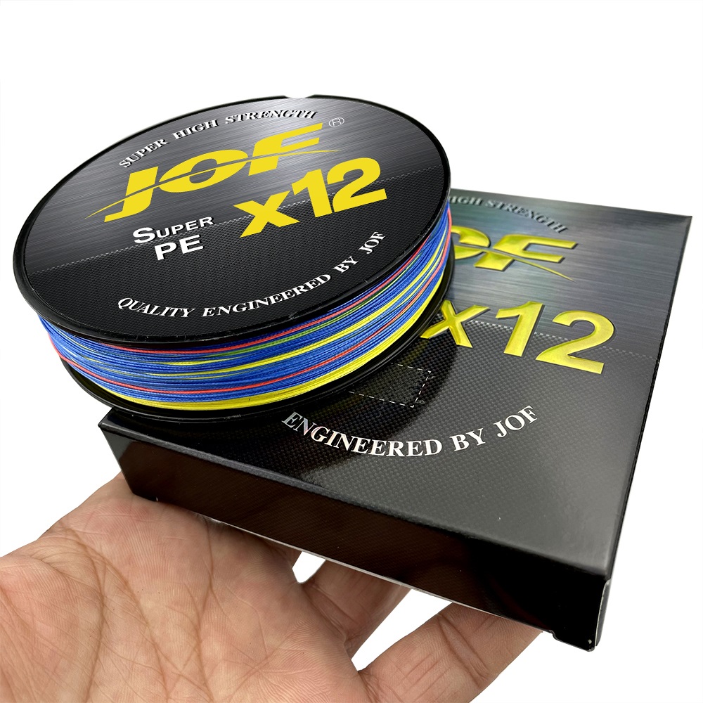 JOF X12 senar pancing kepang 5 - Fish Finder Cable ulasan dan harga