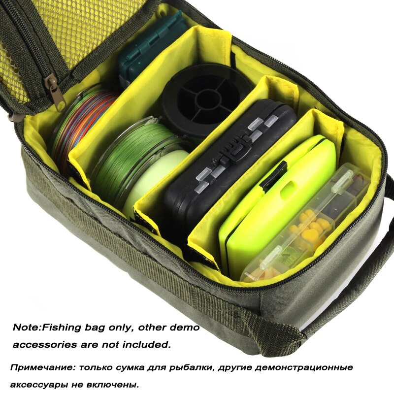 Tas alat pancing Oxford, kapas - Fish Finder Case ulasan dan harga