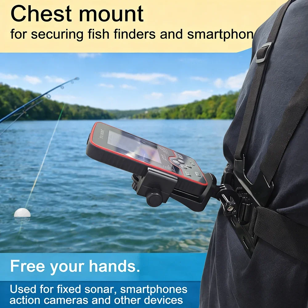 Penyangga Fish Finder di Dada, - Fish Finder Mount ulasan dan harga